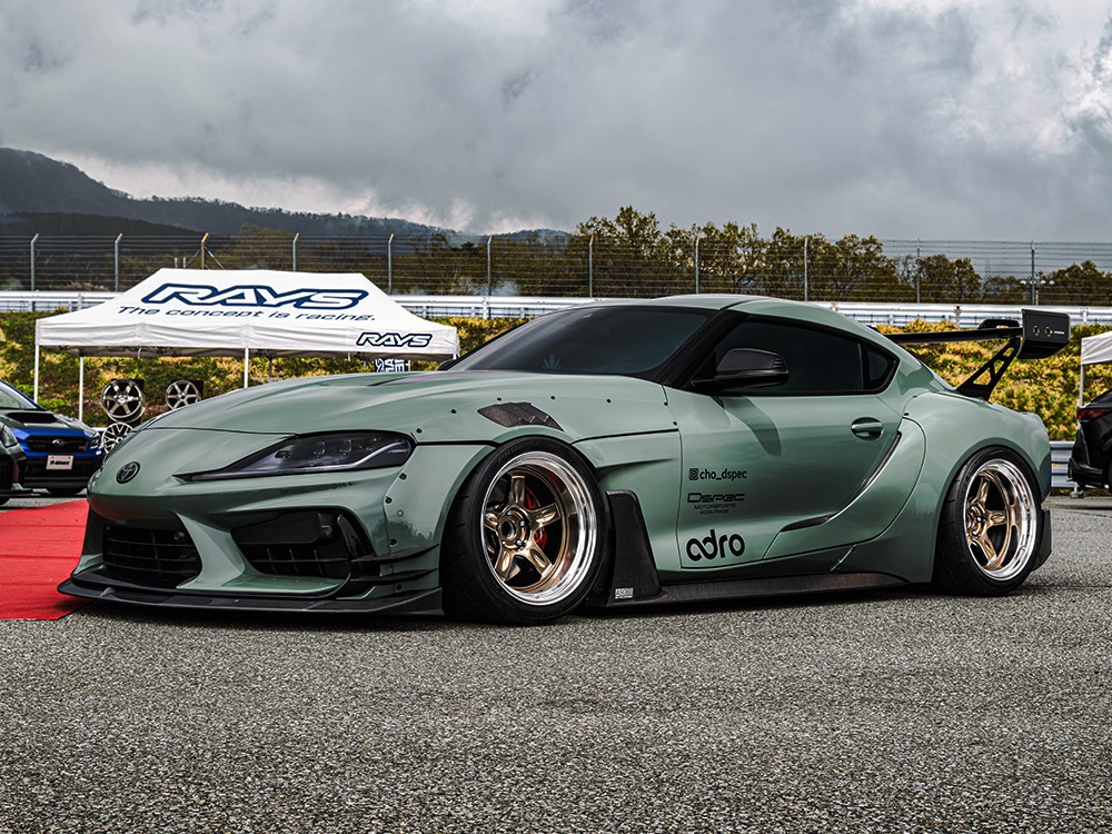 RAYS 21C spec-SR 18x9.5J Сияющая бронза металлик/обод DC 03808953005SR - Фото 2