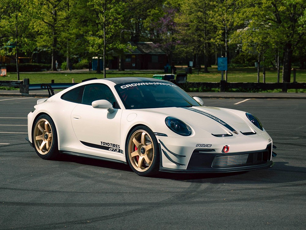 RAYS TE37 SAGA S-plus Center Lock PORSCHE 20x9J Алмазно-тёмный глянцевый металлик 06490905300MM - Фото 4