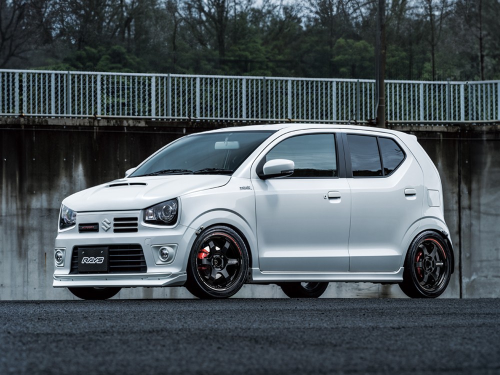 RAYS TE37 SONIC TIME ATTACK EDITION 15x7J ブラック/REDOT 06675703692KR - 写真 5