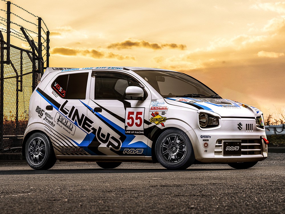 RAYS A●LAP 14x6J マットグラファイト 10004602892MF - 写真 3