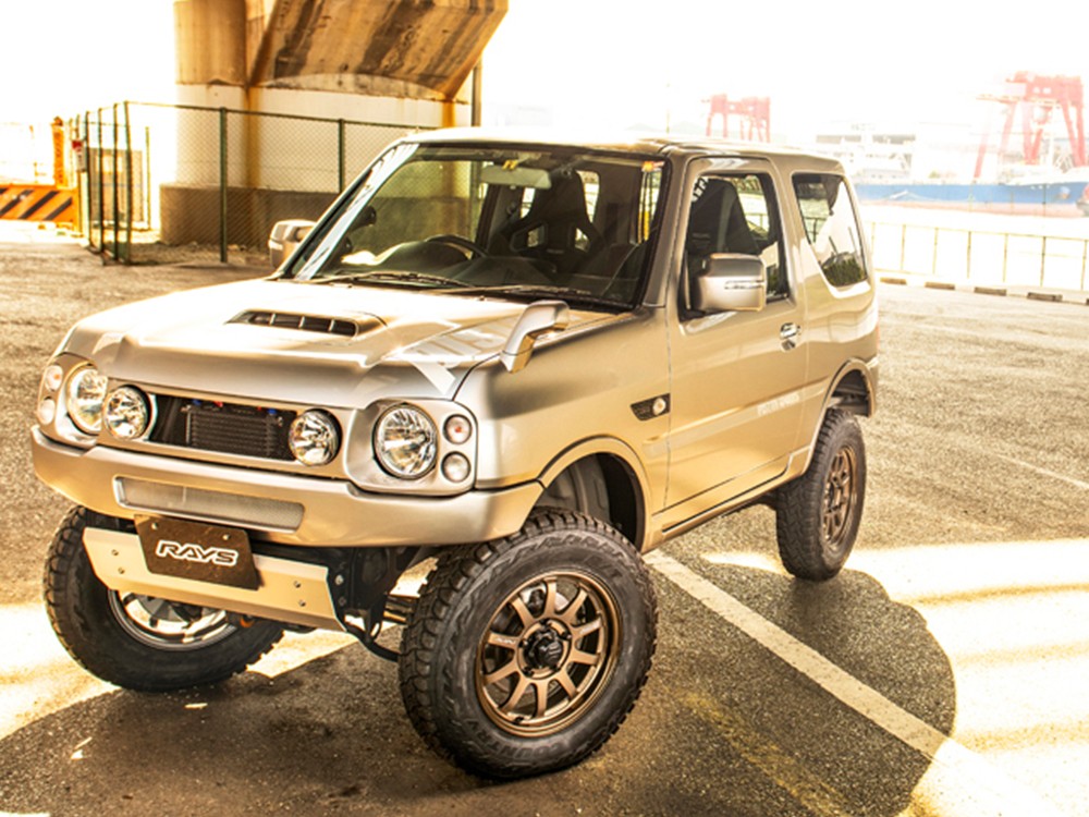 RAYS A-LAP-J 16x5.5J ブラック/リムDC 10026552015BD - 写真 19