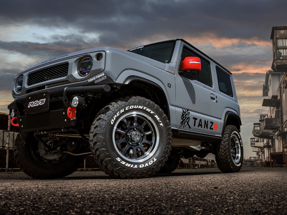 RAYS A-LAP-J 16x5.5J ブラック/リムDC 10026552015BD - 写真 13