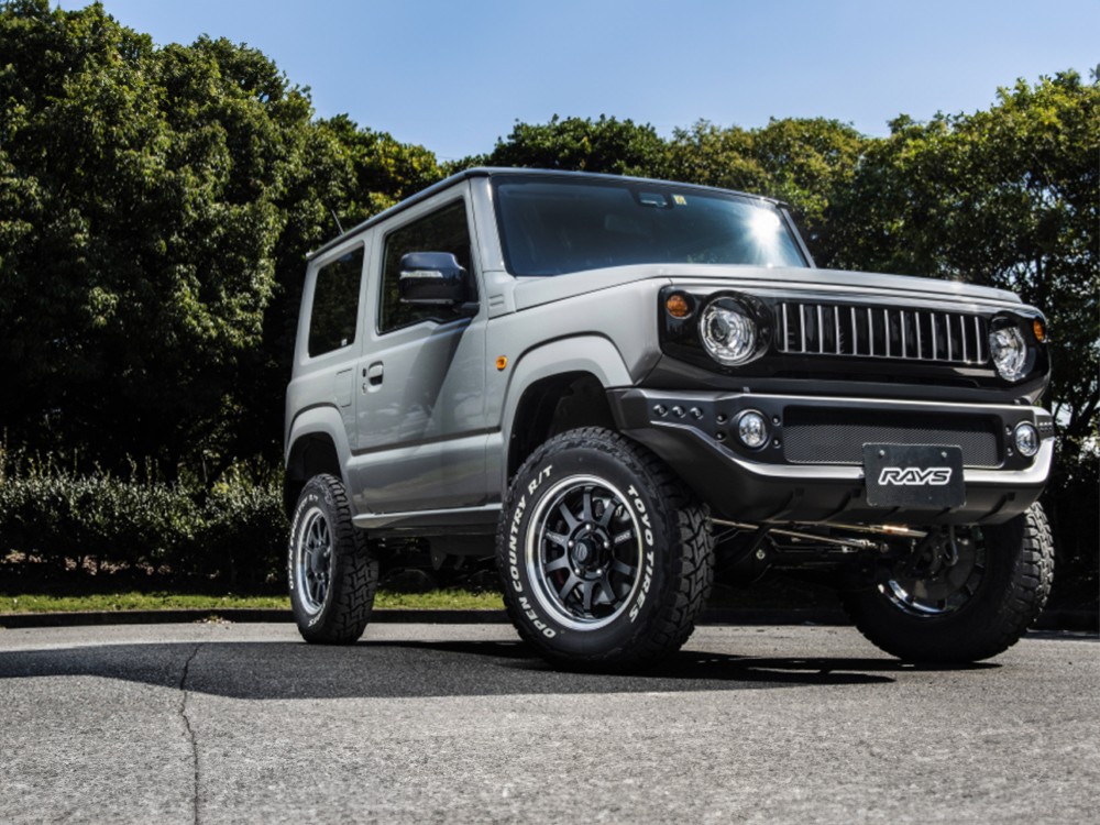 RAYS A-LAP-J 16x5.5J ブラック/リムDC 10026552015BD - 写真 8