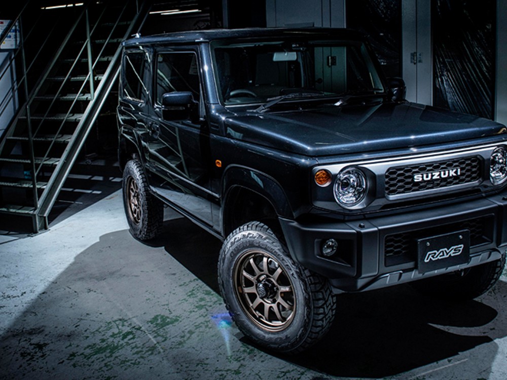 RAYS A-LAP-J 16x5.5J ブラック/リムDC 10026552015BD - 写真 18