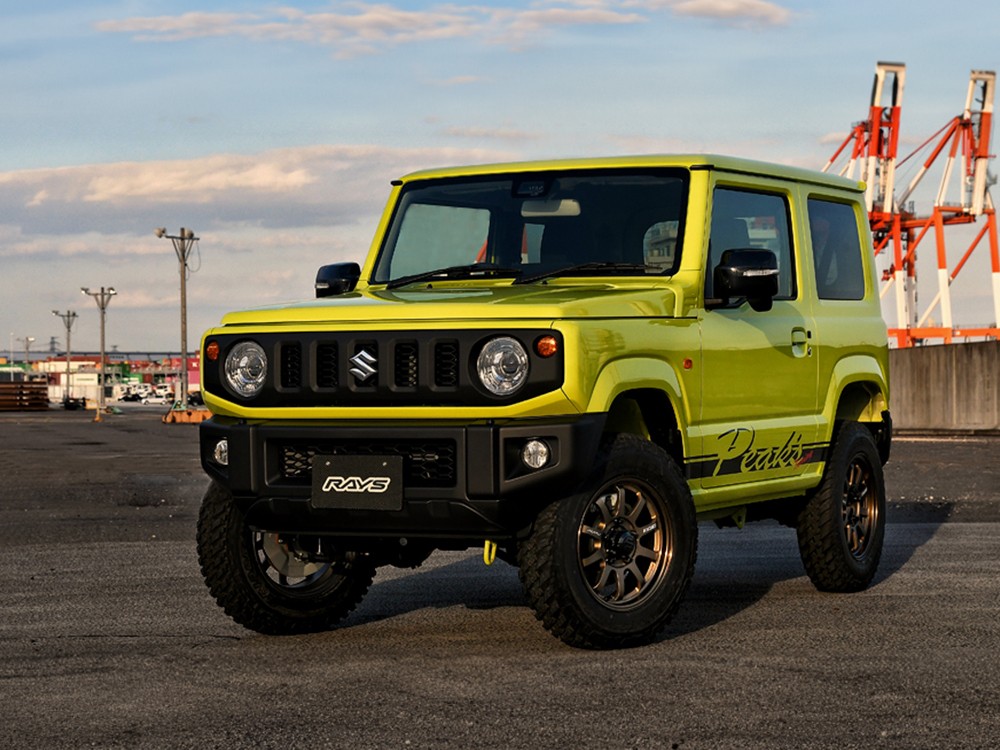 RAYS A-LAP-J 16x5.5J ブラック/リムDC 10026552015BD - 写真 6