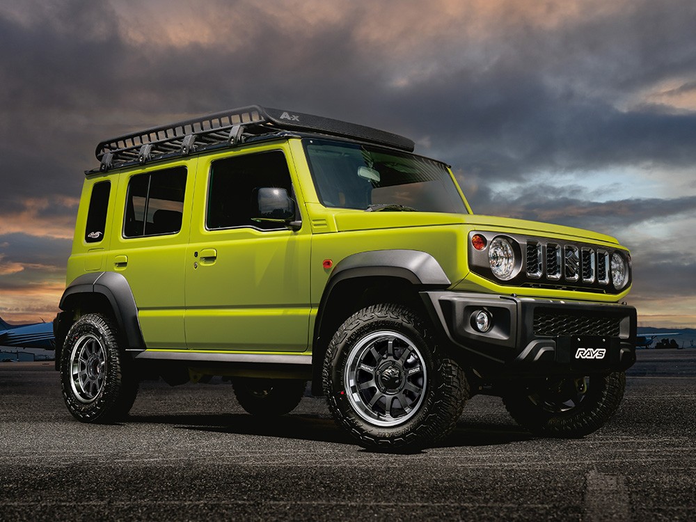 RAYS A-LAP-J 16x5.5J ブラック/リムDC 10026552015BD - 写真 4