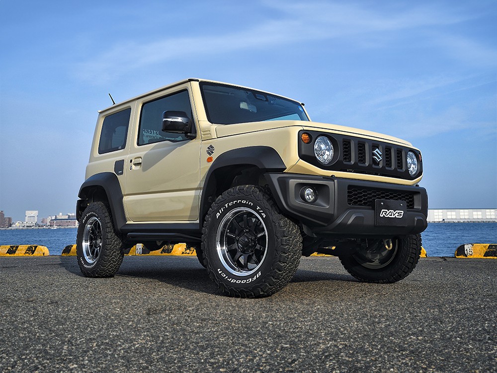 RAYS A-LAP-J 16x5.5J ブラック/リムDC 10026552015BD - 写真 5