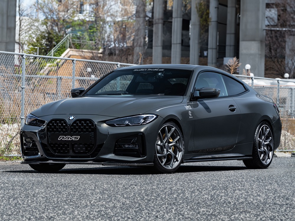 RAYS C-01 19x7J Матовый оружейный чёрный/Кромка обода DC 12989704084MK - Фото 27