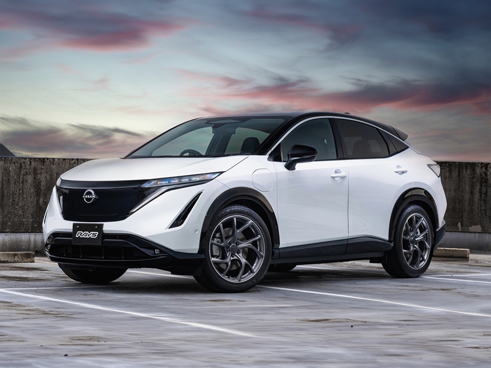 RAYS C-01 19x7J Матовый оружейный чёрный/Кромка обода DC 12989704084MK - Фото 14