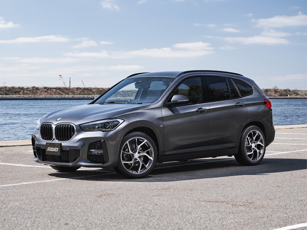 RAYS C-01 19x7J Матовый оружейный чёрный/Кромка обода DC 12989704084MK - Фото 25