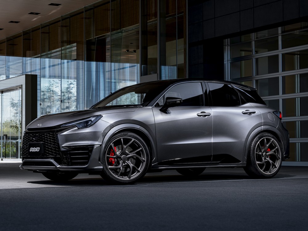 RAYS C-01 19x7J Матовый оружейный чёрный/Кромка обода DC 12989704084MK - Фото 4