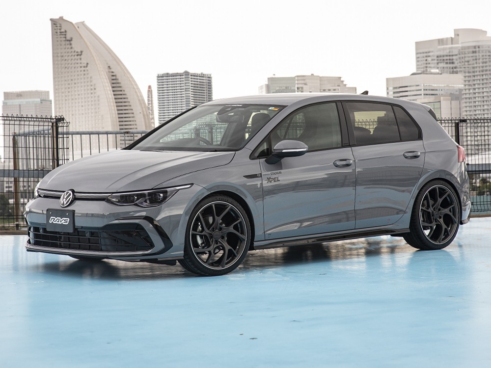 RAYS C-01 19x7J Матовый оружейный чёрный/Кромка обода DC 12989704084MK - Фото 30