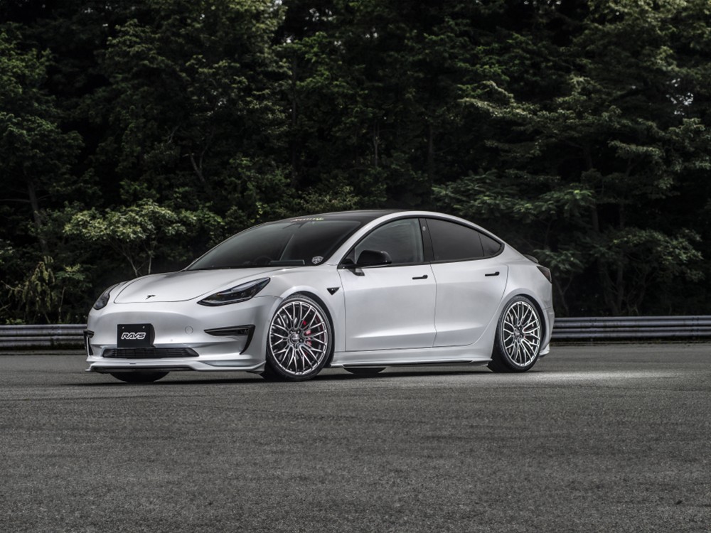 RAYS 2x10BD 18x7.5J Чёрный/Кромка обода DMC 27298755095B9J - Фото 20