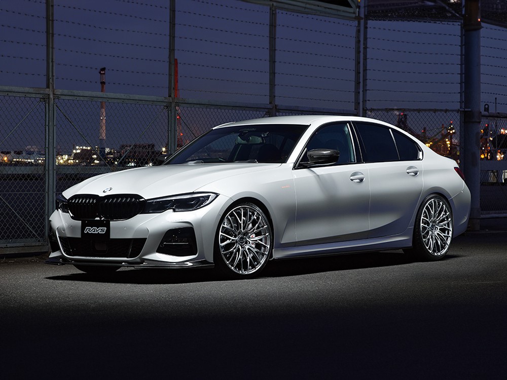 RAYS 2x10BD 18x7.5J Чёрный/Кромка обода DMC 27298755095B9J - Фото 16