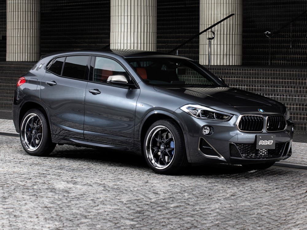 RAYS 2x5RA 19x8.5J Глянцевый чёрный/обод DMC 27369853895BAJ - Фото 4