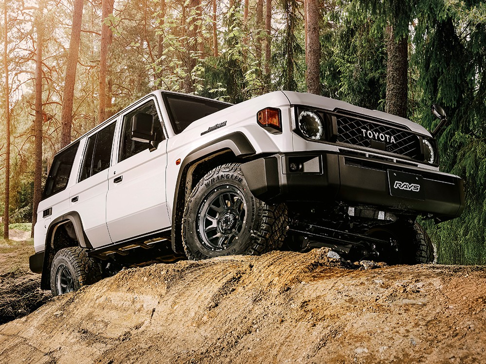 RAYS F6 boost 16x7J полуматовый черный 38066704005N1 - Фото 3