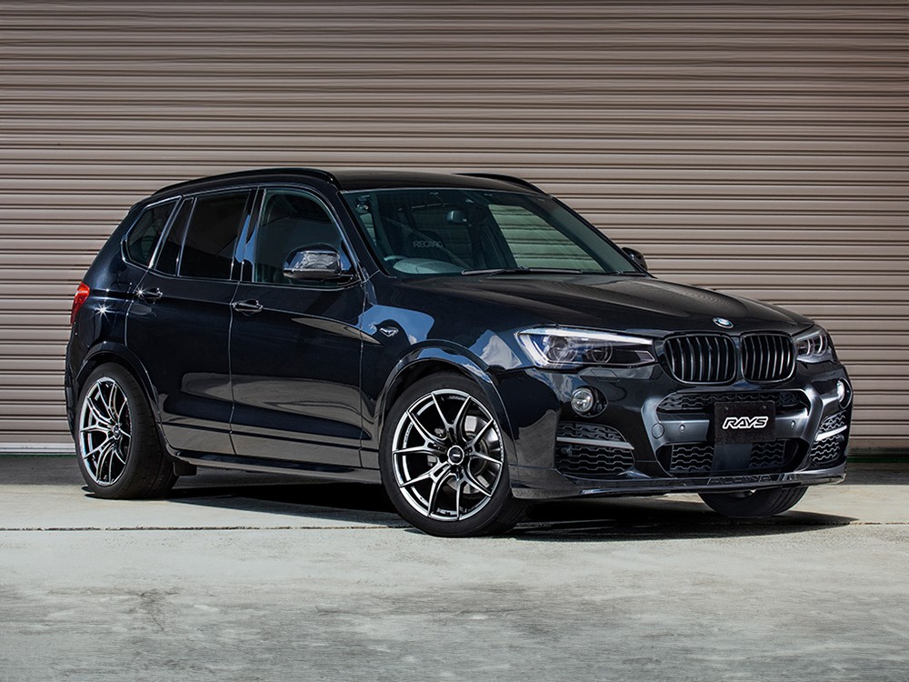 RAYS 57FXZ 18x7.5J Супер-тёмный гунметал/Механическая обработка/Полированный край обода DC 58158755095AAC - Фото 34