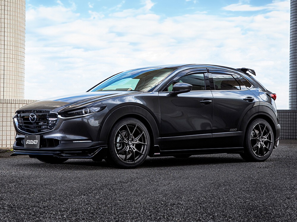 RAYS 57FXZ 18x7.5J Супер-тёмный гунметал/Механическая обработка/Полированный край обода DC 58158755095AAC - Фото 45