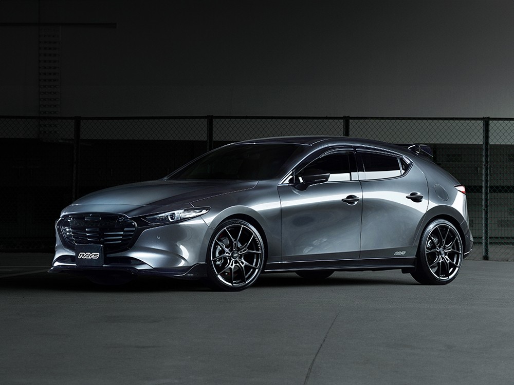 RAYS 57FXZ 18x7.5J Супер-тёмный гунметал/Механическая обработка/Полированный край обода DC 58158755095AAC - Фото 38