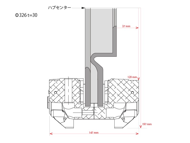 Prova F. Комплект тормозной системы VA/VM 62600PM4321/4322/4323 - Фото 6
