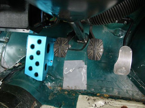 Laile Подставка для ног водителя C40032DR