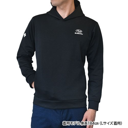 Subaru Толстовка с капюшоном S.F.TECH HEATHER (Черный) FHDS21000801 - Фото 6