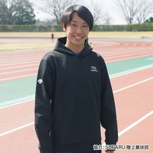 Subaru Толстовка с капюшоном S.F.TECH HEATHER (Черный) FHDS21000801