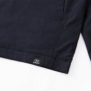 Subaru Толстовка с полной молнией HEAT NAVI с принтом по всей поверхности и логотипом на рукаве (черный) FHDS22005101