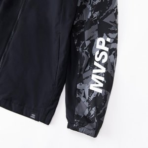 Subaru Толстовка с полной молнией HEAT NAVI с принтом по всей поверхности и логотипом на рукаве (черный) FHDS22005101