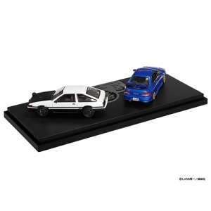 Subaru Initial D 30th 1/64 Trueno (AE86) & IMPREZA (GC8) FHIA25000100