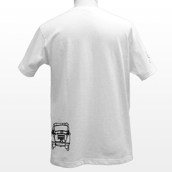 Subaru Оригинальная карманная футболка SUBARU SUBARU360 (Белая) FHMY17034010 - Фото 2