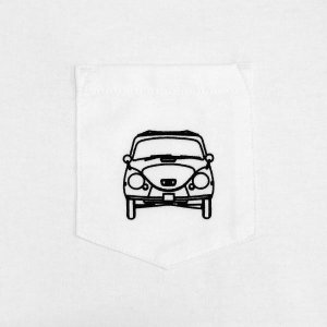 Subaru Оригинальная карманная футболка SUBARU SUBARU360 (Белая) FHMY17034010