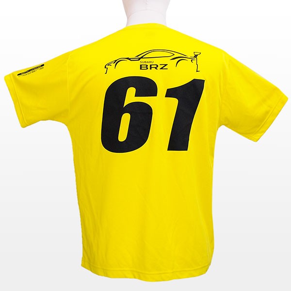 Subaru Оригинальная сухая футболка SUBARU GT Car (Жёлтая) FHMY17038010 - Фото 2