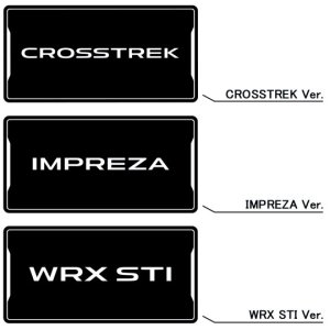 Subaru Крышка номерного знака FHMY25000301