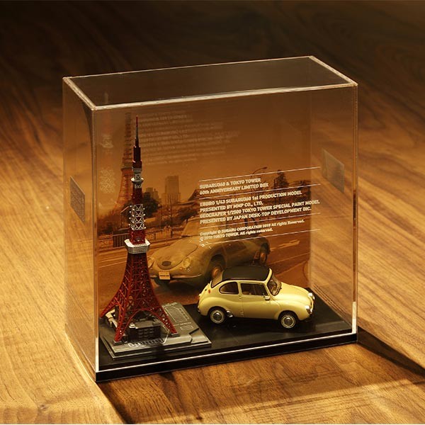 Subaru SUBARU 360 × Токийская башня Набор масштабных моделей FHSD18008200 - Фото 12
