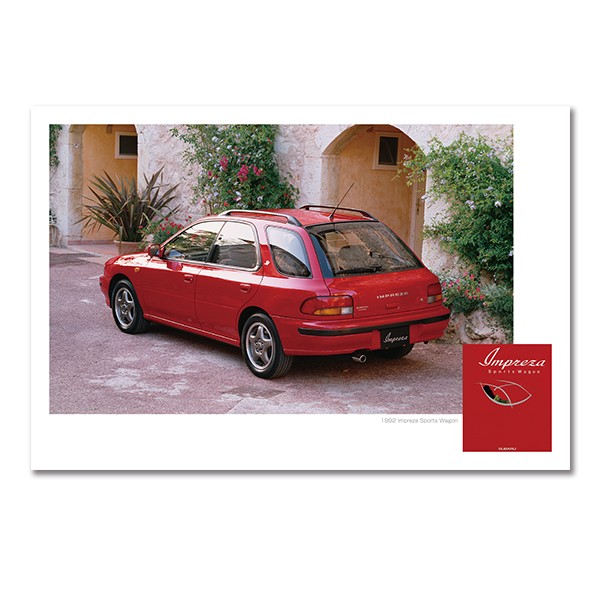 Subaru Почтовая открытка-каталог автомобилей SUBARU Набор A FHSI16034001 - Фото 10