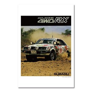 Subaru Почтовая открытка-каталог автомобилей SUBARU Набор A FHSI16034001