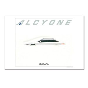 Subaru Почтовая открытка-каталог автомобилей SUBARU Набор A FHSI16034001