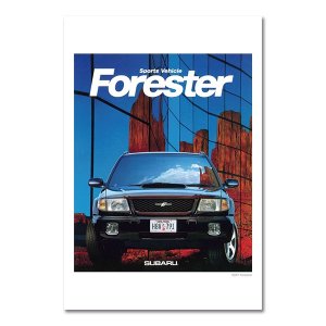 Subaru Почтовая открытка-каталог автомобилей SUBARU Набор A FHSI16034001