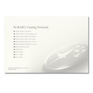 Subaru Почтовая открытка-каталог автомобилей SUBARU Набор B FHSI16034002