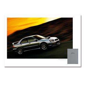 Subaru Почтовая открытка-каталог автомобилей SUBARU Набор B FHSI16034002