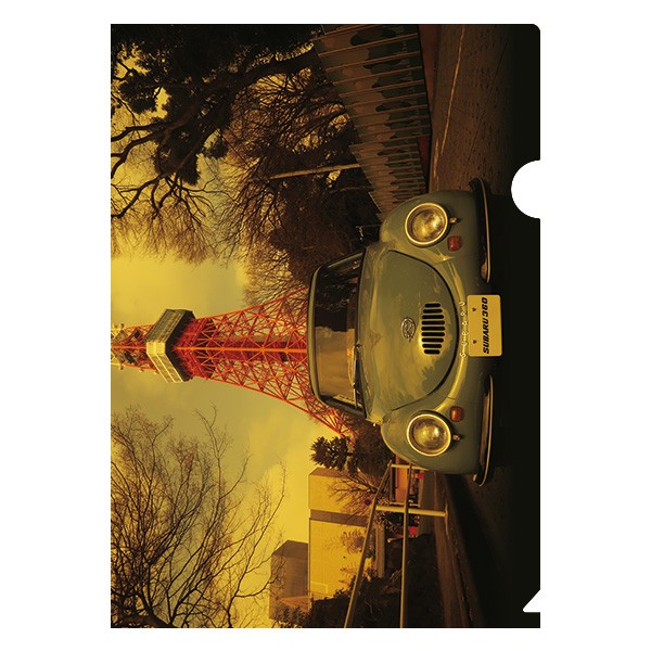 Subaru Набор прозрачных файлов SUBARU 360 × Токийская башня FHSI18005800 - Фото 6