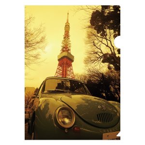 Subaru Набор прозрачных файлов SUBARU 360 × Токийская башня FHSI18005800