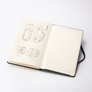 Subaru Ежедневник Moleskine с твердой обложкой, средний FHTN22003700