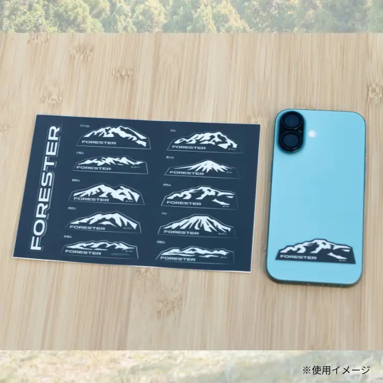 Subaru Наклейка с горами (10 видов) FHUS25000400 - Фото 7