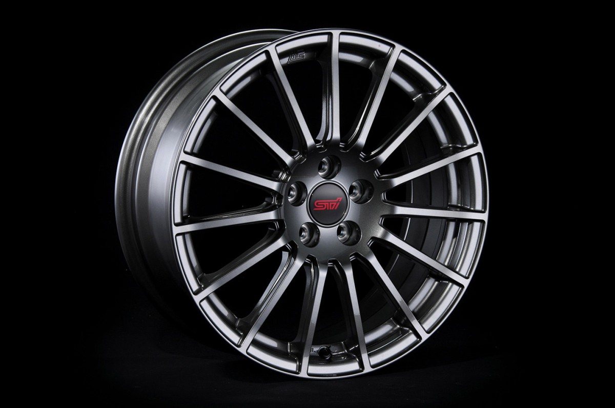 STI 17-inch Wheel Set 7.0J (Silver/Gunmetal/Black) SG217CA000 - Photo 2