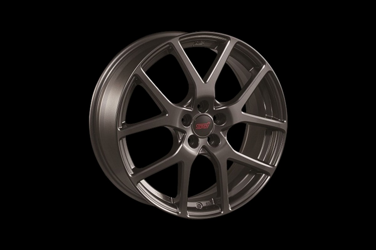 STI Комплект алюминиевых дисков 18 дюймов 7.5J (серебристый/темно-серый/черный) SG217FL100 - Фото 2
