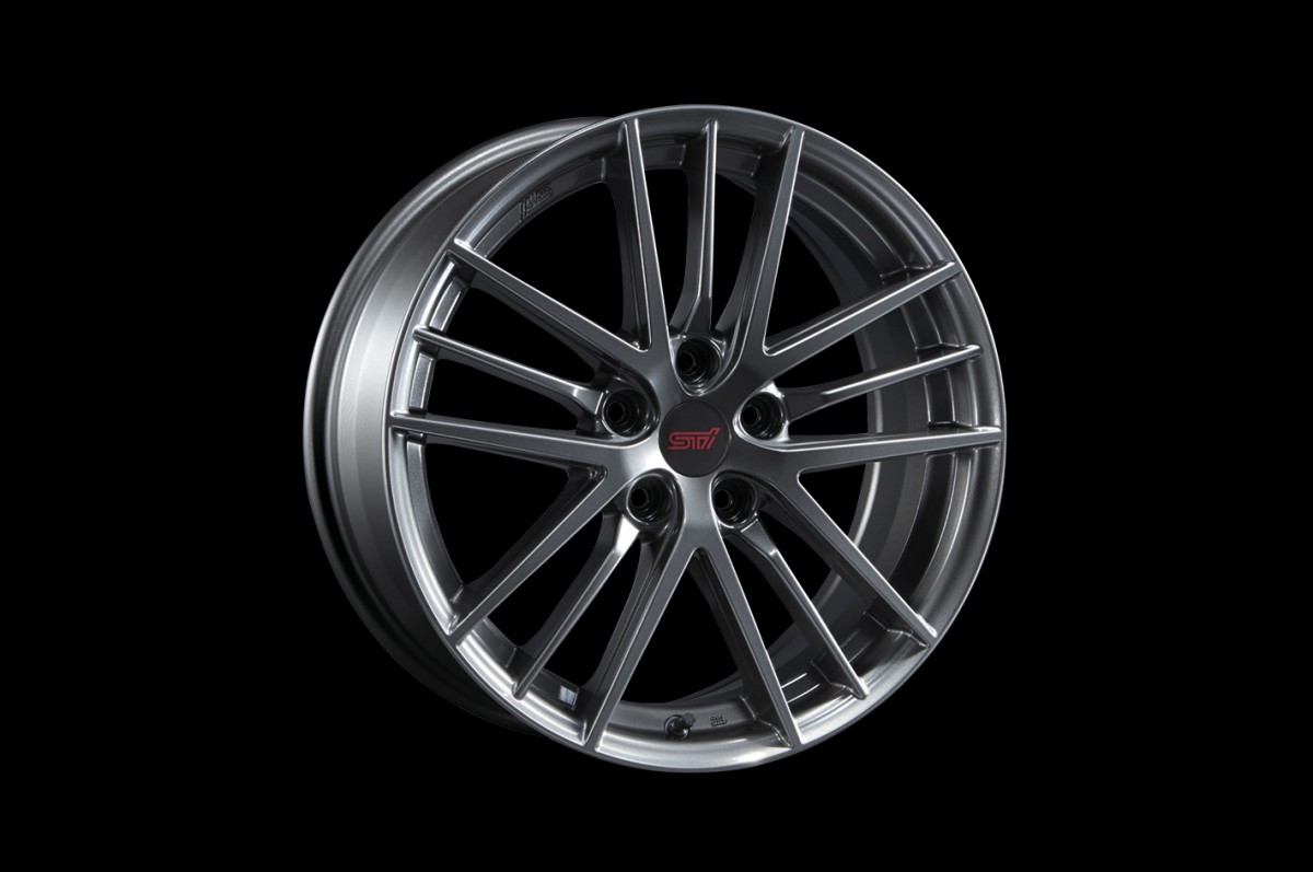 STI ชุดล้อ 18 นิ้ว 7.5J (สีเงิน / สีเมทัลลิก / สีดำ) SG217VC000 - รูปภาพ 2