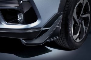 STI Комплект переднего спойлера (черный) Тип D～ SG517SJ831