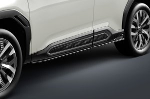 STI Боковой нижний спойлер (черный) SG517SL100